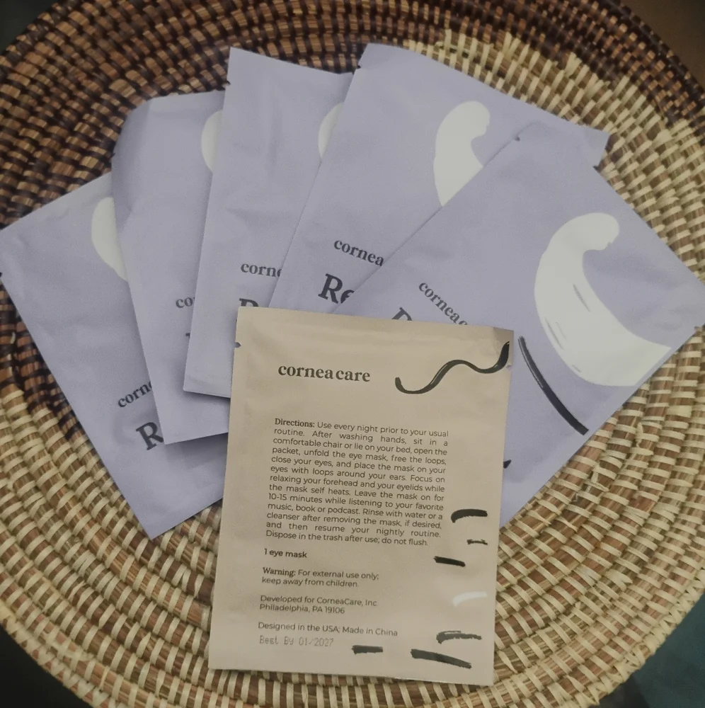 Cornea Care Rest Self-Heating Eye Masks, Pack of 6 NEW - Picture 12 of 14